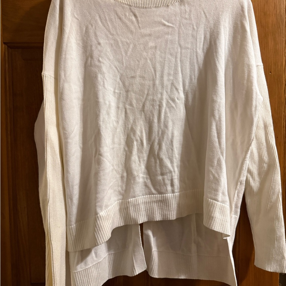 Athleta large  Lightweight Women's Sweater - Relaxed Hi-Lo Hem